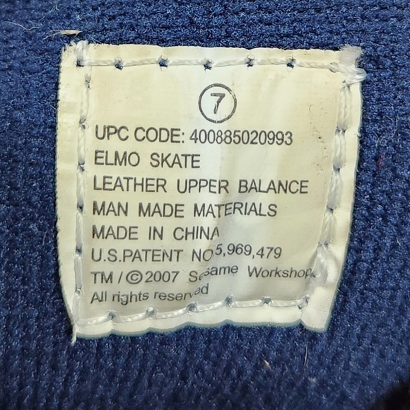 Y2K Sesame Street Elmo Toddler Skate Light Up Sneakers Size 7 - Picture 10 of 10